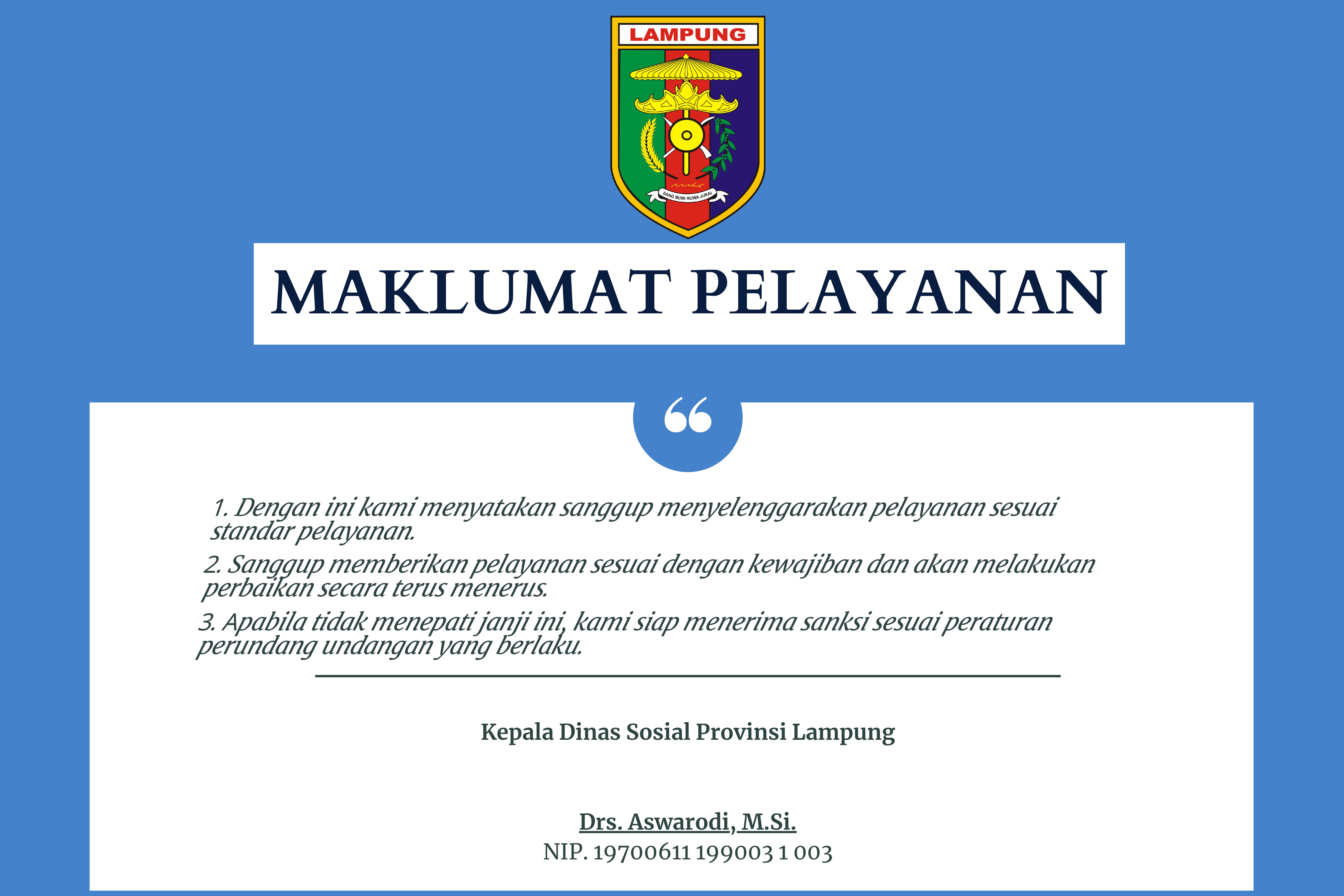 Maklumat Pelayanan